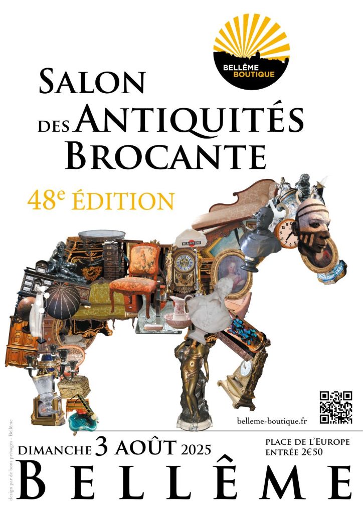 Salon des Antiquités Brocante Bellême 3 aout 2025