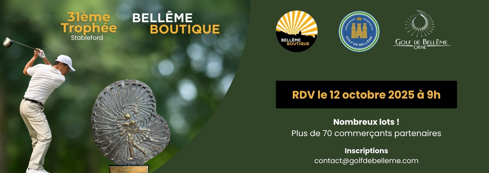 Trophée Golf Bellême Boutique